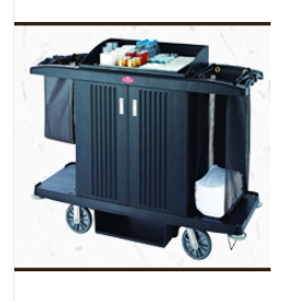 Thickened plastic room service van